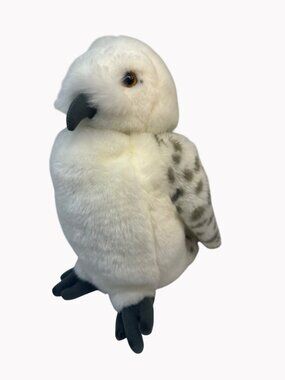 Harry Potter Hedwig Owl Puppet 11 inch Plush Moving Head Wizarding World